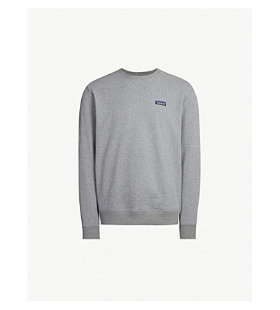 Shop Patagonia P-6 Uprisal Jersey Sweatshirt In Grey