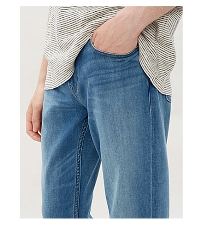 Shop Paige Federal Faded Slim-fit Jeans In Mullen