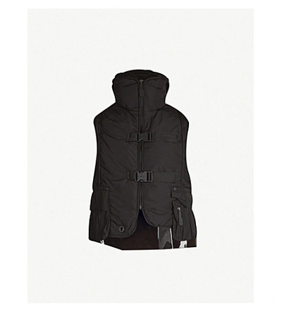 Shop A-cold-wall* Patch-pocket Nylon Vest In 1 Black