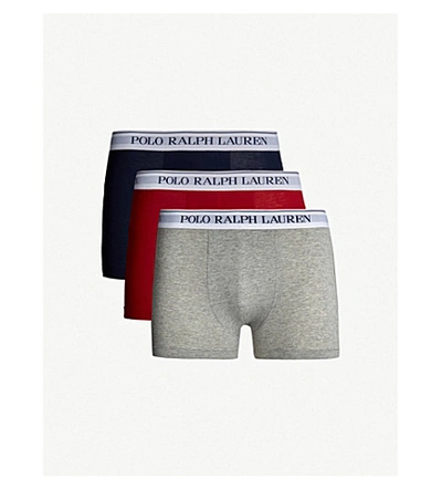 包装 的 三 经典-适合 伸展-棉 拳击手 内裤