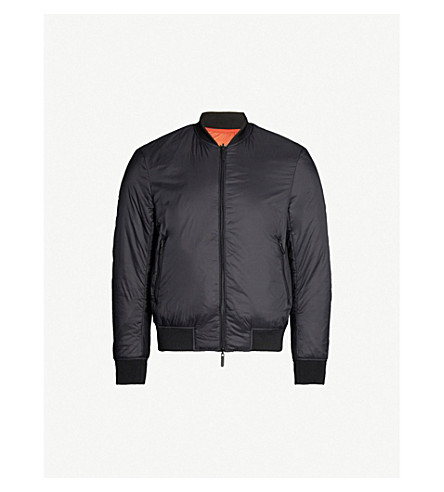 armani eagle padded jacket