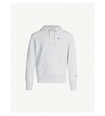 Shop Champion Logo-embroidered Cotton Hoody In Loxgm