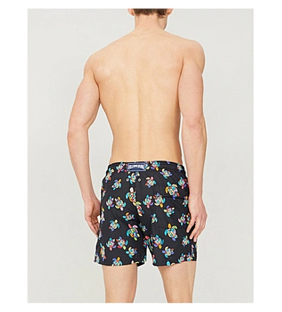 Shop Vilebrequin Turtle-print Swim Shorts In Multi