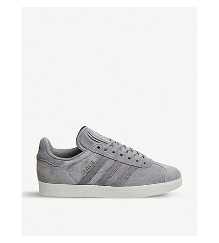 adidas gazelle trainers solid grey four silver exclusive
