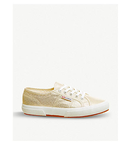 superga yellow gold