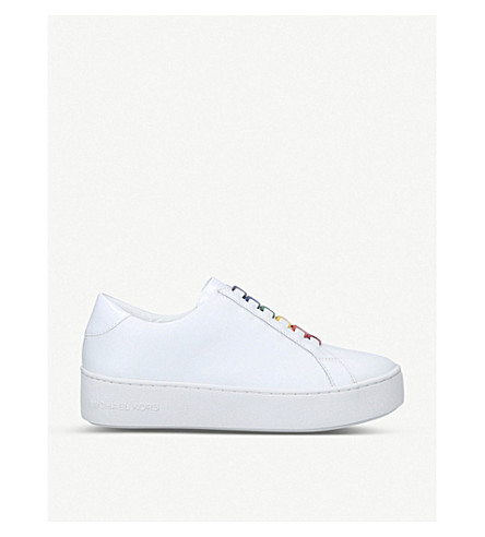 michael kors cameron leather sneaker