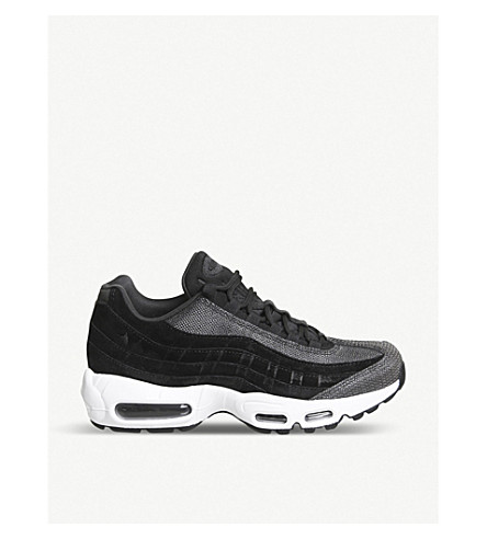 nike air max 95 leather black