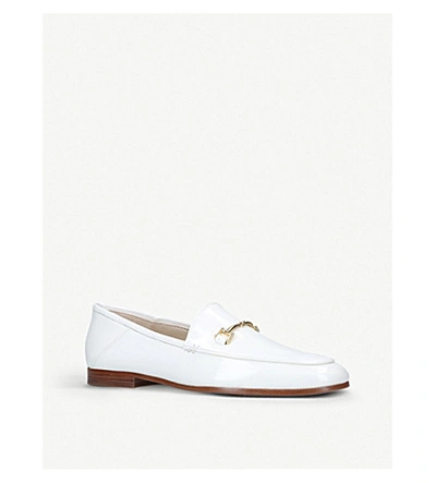 Shop Sam Edelman Loraine Leather Loafers In White