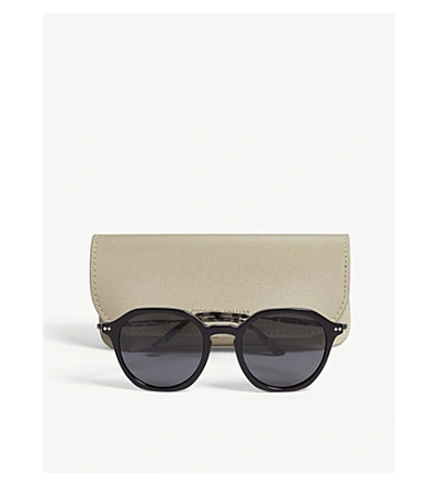 Shop Giorgio Armani Ar8109 Phantos-frame Sunglasses In Black