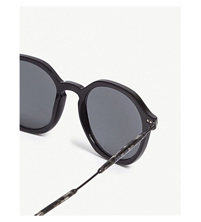 Shop Giorgio Armani Ar8109 Phantos-frame Sunglasses In Black