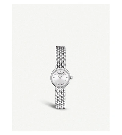 Shop Tissot Women's T058.009.11.031.00 Lovely Stainless Steel Watch