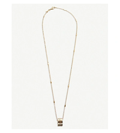 Shop Gucci Icon Blossom 18ct Yellow Gold Necklace