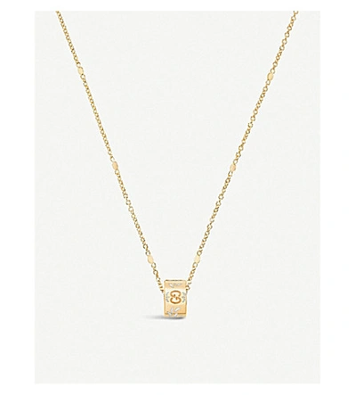 Shop Gucci Icon Blossom 18ct Yellow Gold Necklace