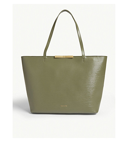 khaki ted baker bag