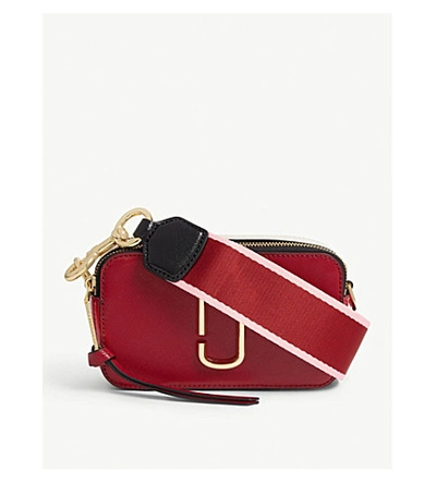 Shop Marc Jacobs Snapshot Cross-body Bag In Red Multi
