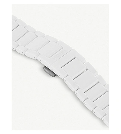 Shop Rado R27957012 True Thinline Ceramic Watch In Silver