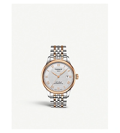 Shop Tissot Women's T006.407.22.033.00 Le Locle Powermatic 80 Stainless Steel Watch