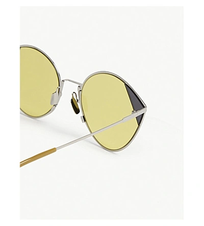 Shop Fendi Ff0341/s Cat-eye Sunglasses In Silver