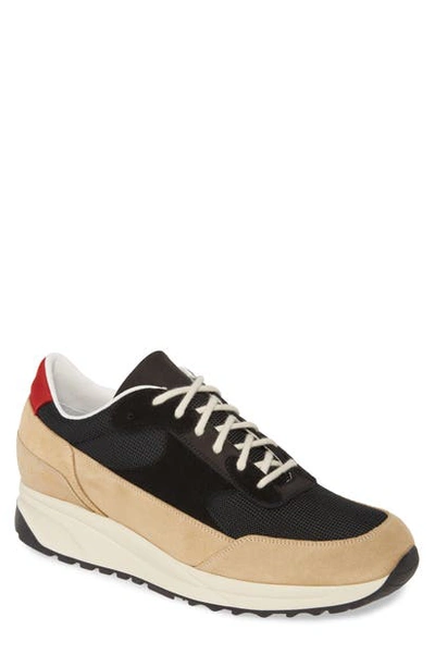 Shop Common Projects Track Classic Sneaker In Black/tan