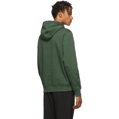 Shop Nike Green Fleece Sportswear Club Hoodie In 370galtjdwh