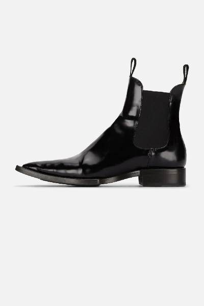 Shop Ami Alexandre Mattiussi Women's Chelsea Boots In Black
