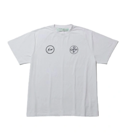 Pre-owned Off-white  X Fragment Design Cereal T-shirt White
