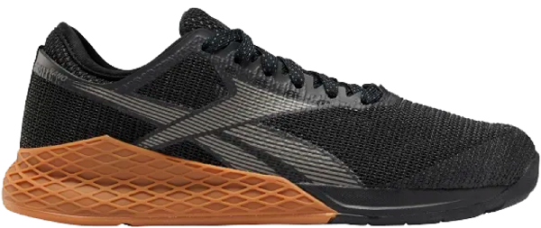 reebok black and gum