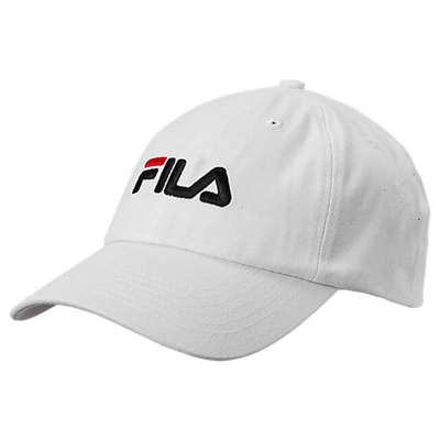 Shop Fila Twill Baseball Hat In White