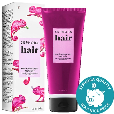 Shop Sephora Collection Semi-permanent Hair Color 01 Psychic Pink 6.09 Fl Oz/180ml