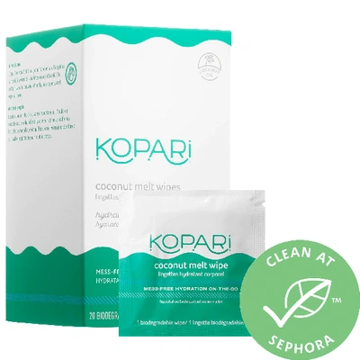 Shop Kopari Coconut Melt Wipes 20 Biodegradable Wipes