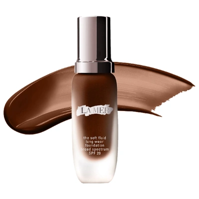 Shop La Mer The Soft Fluid Long Wear Foundation Spf 20 410 Espresso - Deep Skin With Cool Undertone 1 oz/ 30 ml