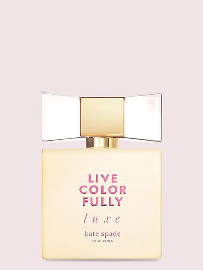 Shop Kate Spade Live Colorfully Luxe 3.4 Fl oz Eau De Parfum Spray In Neon