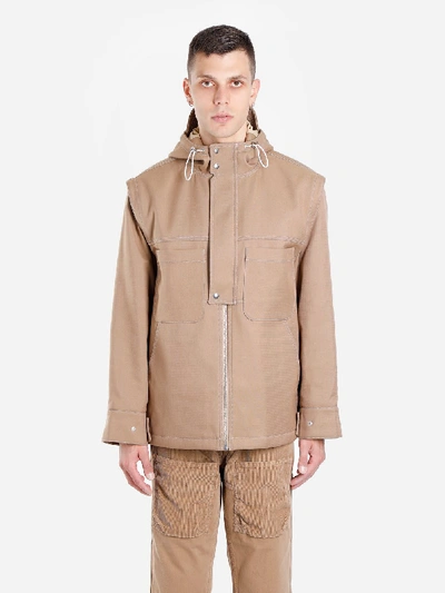 Shop Jacquemus Jackets In Off-white