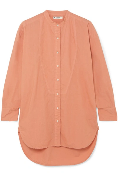 Shop Alex Mill Cotton-poplin Shirt In Pink