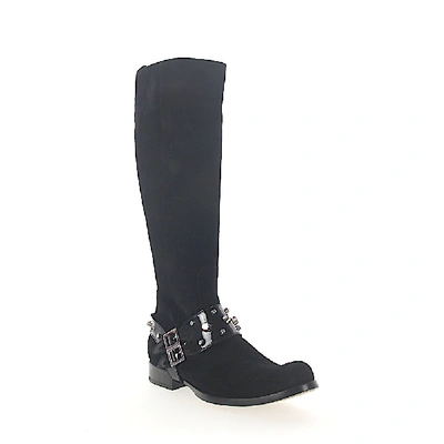 Shop Dsquared2 Boots Suede In Black