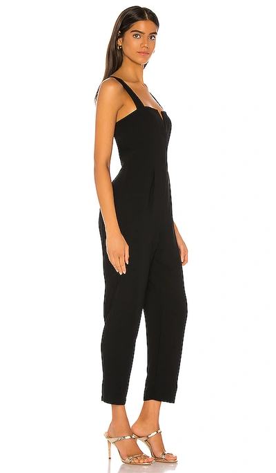 Shop Amanda Uprichard Nia Jumpsuit In Black