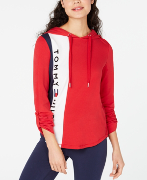 tommy hilfiger long sleeve red