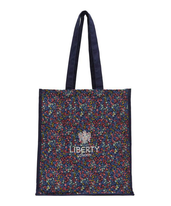 liberty print tote bag