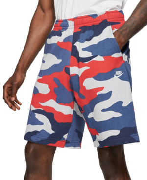 nike black camo shorts