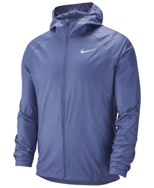 nike men's essential hooded running jacket