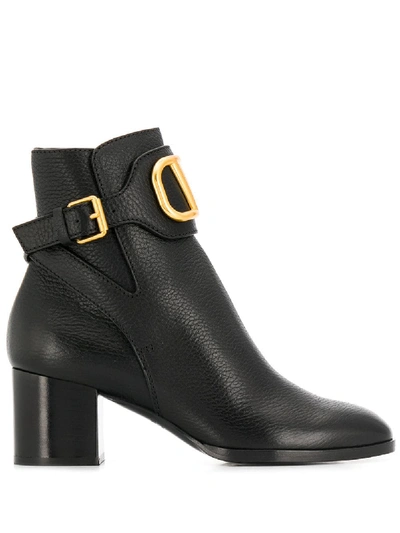 Shop Valentino Bootie H60 In No Nero