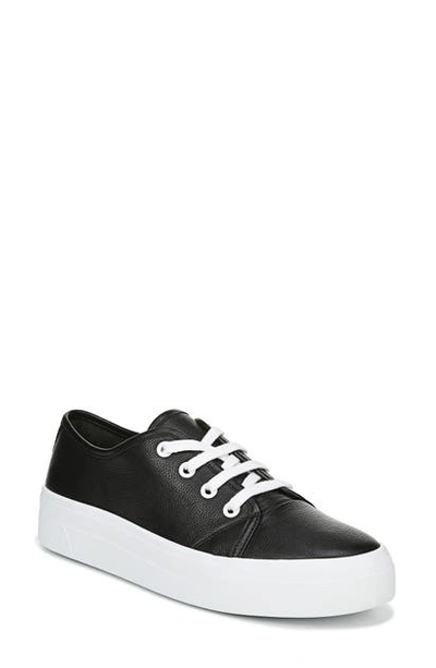 Shop Via Spiga Viola Platform Sneaker In Black Leather