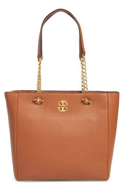 Shop Tory Burch Chelsea Leather Tote - Black