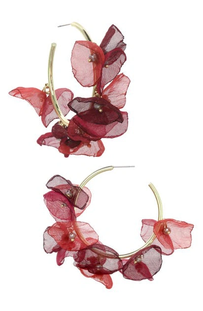 Stella and 2024 ruby chiffon earrings