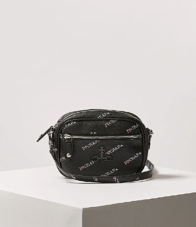 Shop Vivienne Westwood Annie Camera Bag Black