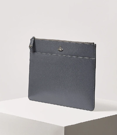 Shop Vivienne Westwood Kent Pouch Grey