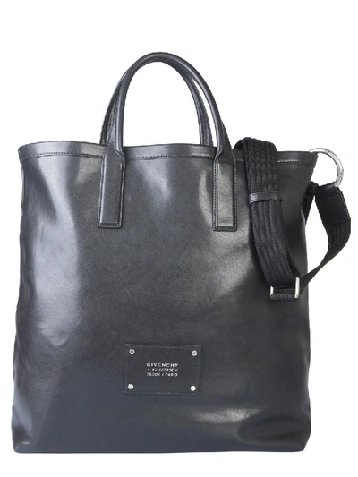 Shop Givenchy Black Leather Tote