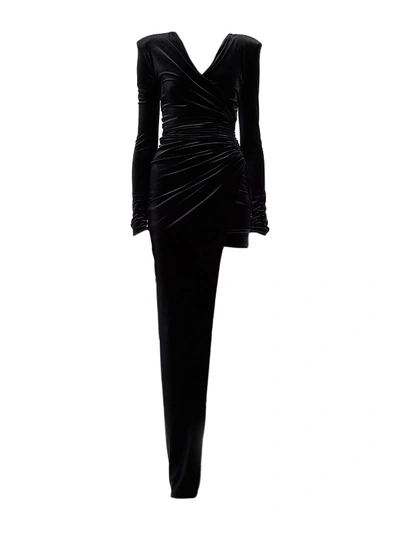 Shop Alexandre Vauthier Black Other Materials Dress
