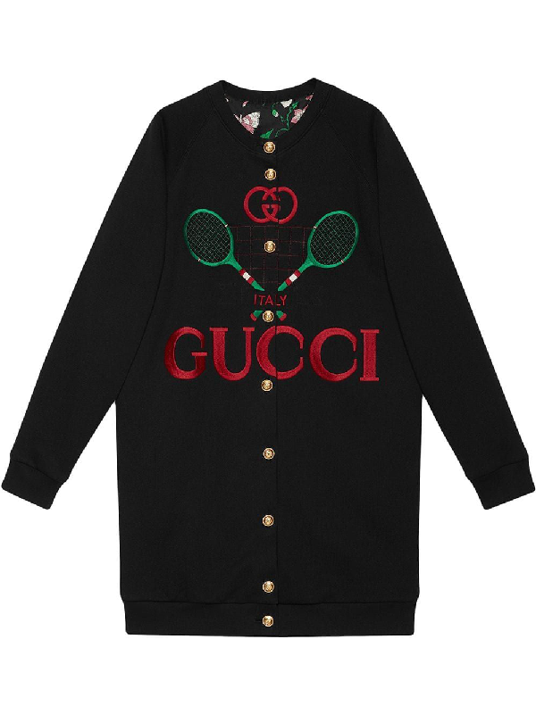gucci italy tennis sweater