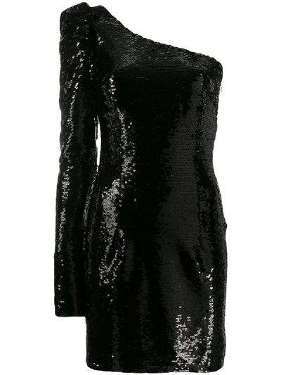 Shop Amen Black Polyester Dress